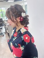トータルビューティーサロン ディーグレース(TotalBeautySalon D.Grace)&nbsp;シニヨンアレンジ