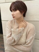 オーロ 塚口店(ORO) ハンサムショート×艶ブラウンカラー