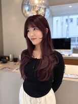 ニーイチイチ(211)&nbsp;ラベンダーピンク/シースルーバング/小顔