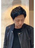 スッキリショートスタイル アップバングショート