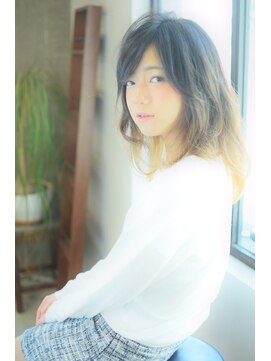 ヘアアンドビューティー ストーリア(hair&beauty STORIA) 【STORIA品川店】セミロンググラデーションカラー