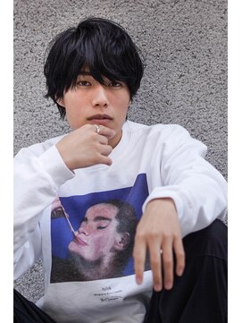 トルネード(TORNADO) 爽やかマッシュレイヤー束間ミディアムショート　n4.22