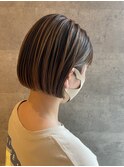 contrast bob