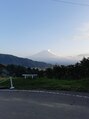 アース 泉中央店(HAIR&MAKE EARTH) 富士山見えるサイト　　　河口湖だったような　　　また行きたい