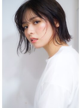 エマ 中山店(EMMA) ボブ　くびれミディ　ロブ　外ハネ外はねインナーカラー