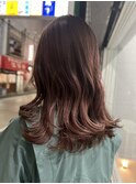 ピンクブラウン、ベージュ