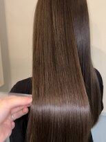 フレーム へアアンドトリートメント 天王寺北口店(FRAME)&nbsp;[FRAME 天王寺北口店] 艶カラー透け感グレージュ