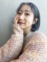 アイティー バイ アルバム 中野店(IT by ALBUM) 春っぽ柔らかボブ_アースカラーくびれヘアツートンカラー_29122