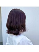波巻き×ワンカラーピンクラベンダー