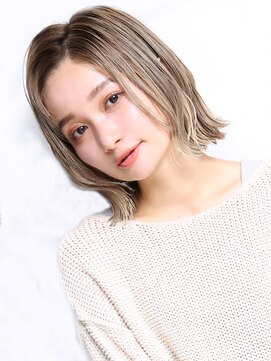 クラッチ 博多(CLUTCH) 大人可愛い20代30代40代小顔 ハイライトカラー G2