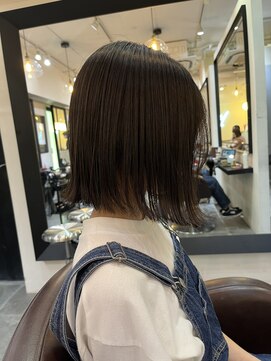 サロンドミルク 溝の口店(salon de MiLK) 20代30代40代/ボブ/切りっぱなし/外ハネ［溝の口］