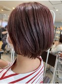 甲子園口/髪質改善/ショート/ハイライト/酸性ストレート