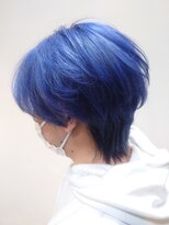 レレ(Le'Le') ルーツカラーダークシルバー×ネイビーブルー