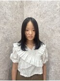顔まわりレイヤースタイル