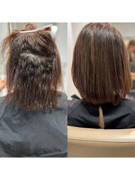 ピエタス ヘアーアンドスパ(PIETAS Hair&Spa) お客さま　before after