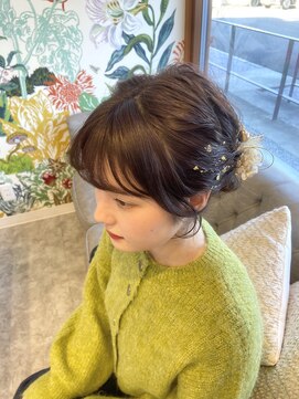 エムサロン 前橋川原(emusalon) もこもこアップヘアセット