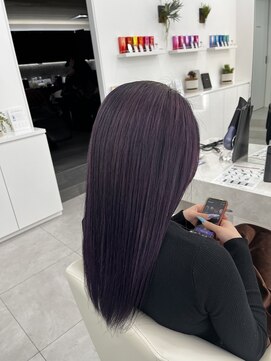アオ 甲府本店(AO) 《AO hair》髪質改善×ラベンダーカラー