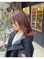 トータルビューティ ジェム バイ ヘアタイム(TOTAL BEAUTY gem by HAIR TIME) 暖色カラー ピンクカラー