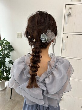 ルーナ(Luna) 崩れにくいゆるふわ編みおろし