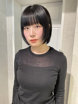 ゼスト クレス(ZEST Cres) 【cres小山】black × layer bob