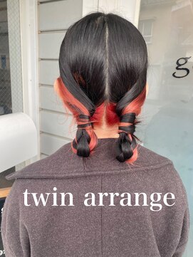 ガレット(galette) ツインヘアアレンジ