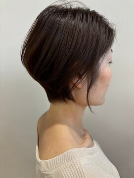 イーストハムヘッドショップ(EAST HAM head shop) 前下がりショート/ナチュラルブラウン