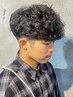 【新規】men'sカット＋頭皮洗浄ヘッドスパ￥5630 ［伊勢崎/スパイラルパーマ］