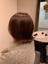 モモ(momo)&nbsp;切りっぱなしボブ