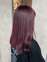 ルノン シェリー(LUNON cheliy)&nbsp;暖色系カラー/艶カラー/レッド/ブラウン/ロング