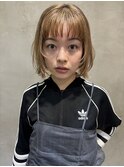 H【eitf】　原宿　表参道　グレージュ/ショートボブ