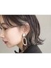 【インナーカラー】インナーカラー＆イヤリングカラー+トリートメント￥13200