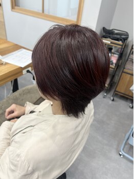 クルムバイルチア(Kulm by Luccica)の写真/気になり始めた白髪もしっかりカバーしながらお洒落なカラーを楽しめます♪こだわりの薬剤でダメージレス◎