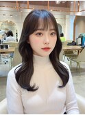 ウェーブミディアムメルティカラー×レイヤーカット韓国[錦糸町]