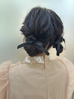 プランタンシエル(printemps CIEL)&nbsp;ツインお団子アレンジ