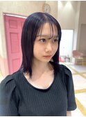 ブリーチ2回ラベンダーグレージュ