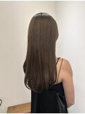 池袋 髪質改善 イルミナカラー つや髪ストレート アッシュモカ♪