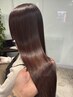 カット+髪質改善ストレート(縮毛矯正)+バイカルテトリートメント