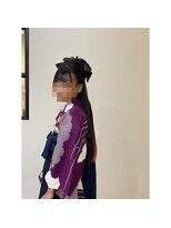 マホラ(MAHORA)&nbsp;袴　着付け