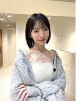 エンス 銀座(Ence)&nbsp;ココアブラウン/ミディアムレイヤー/オリーブグリーン/小顔/銀座