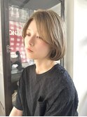 切りっぱなしボブミニボブくびれボブ内巻きボブ小顔に見せるヘア