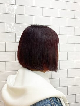 ループウエスト(LOOP WEST) ボブ×ピンク　1112