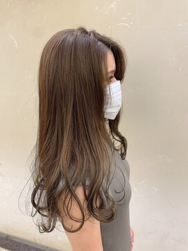 ロングレイヤー/カカオベージュ