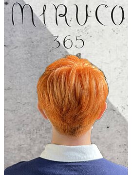 ミルコ バイ クラク(MIRUCO by KURAKU) オレンジカラー　メンズブリーチ