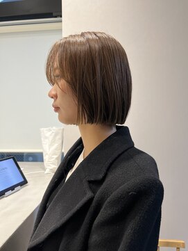 サロウィン 熊本上通り店(SALOWIN) 熊本 ボブ ショート ニュアンスパーマ