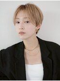 小顔ショート#渋谷#ショート#ボブルフ#髪質改善#レイヤーカット