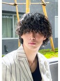 MEN’S HAIR/サーフカール/刈り上げセンターパート/札幌