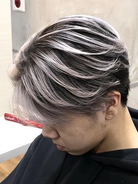 フォート(FORT) メンズバレイヤージュ/メンズシャドールーツ/センターパート