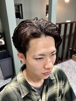 スタンドバーバー 柏(STAND BARBER)&nbsp;刈り上げセンターパート/波巻きツイストスパイラル/柏/柏駅