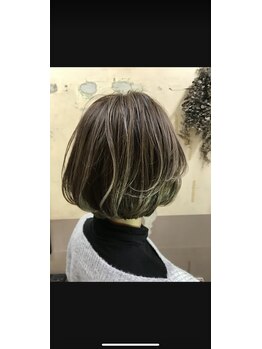ヘアーデザイン ランプ(Hair design Lump)の写真/2026年6月松前町移転OPEN〉白髪染めでもカラーを楽しむご提案を。