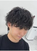 シャドウパーマ/長岡メンズパーマ/長岡メンズ美容室